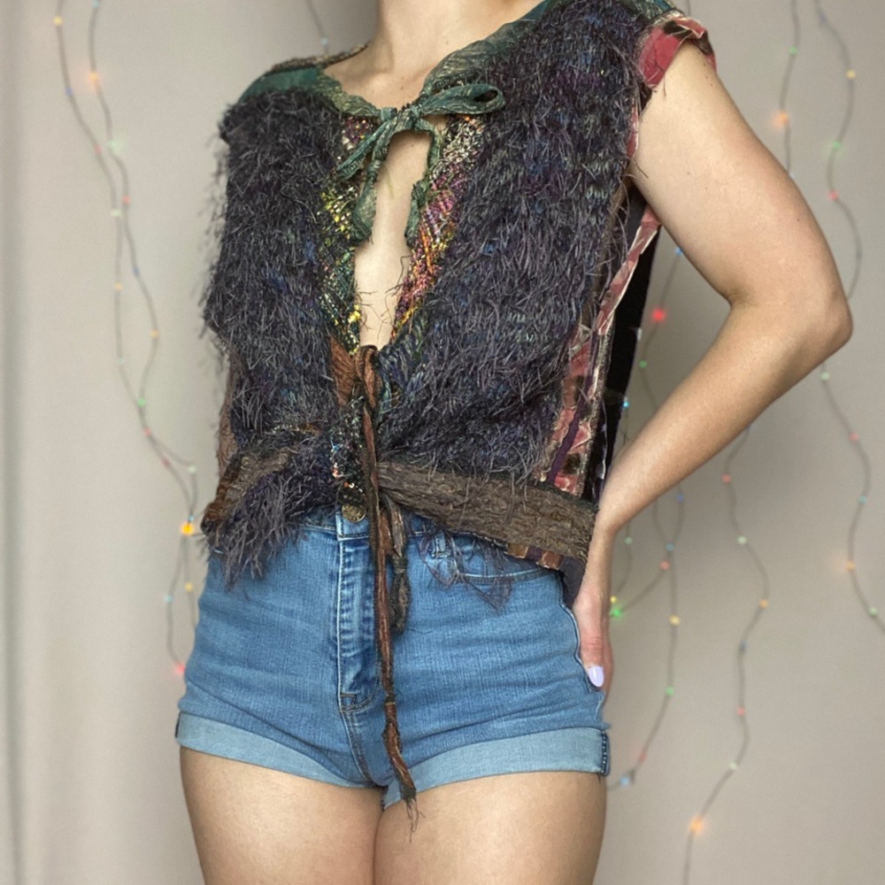 Giselle Shepatin vest😍 Unique designer, amazing quality! Rare!